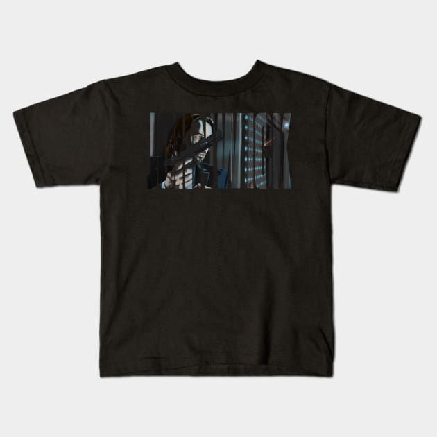 John Wick font Kids T-Shirt by Deadpoolinc